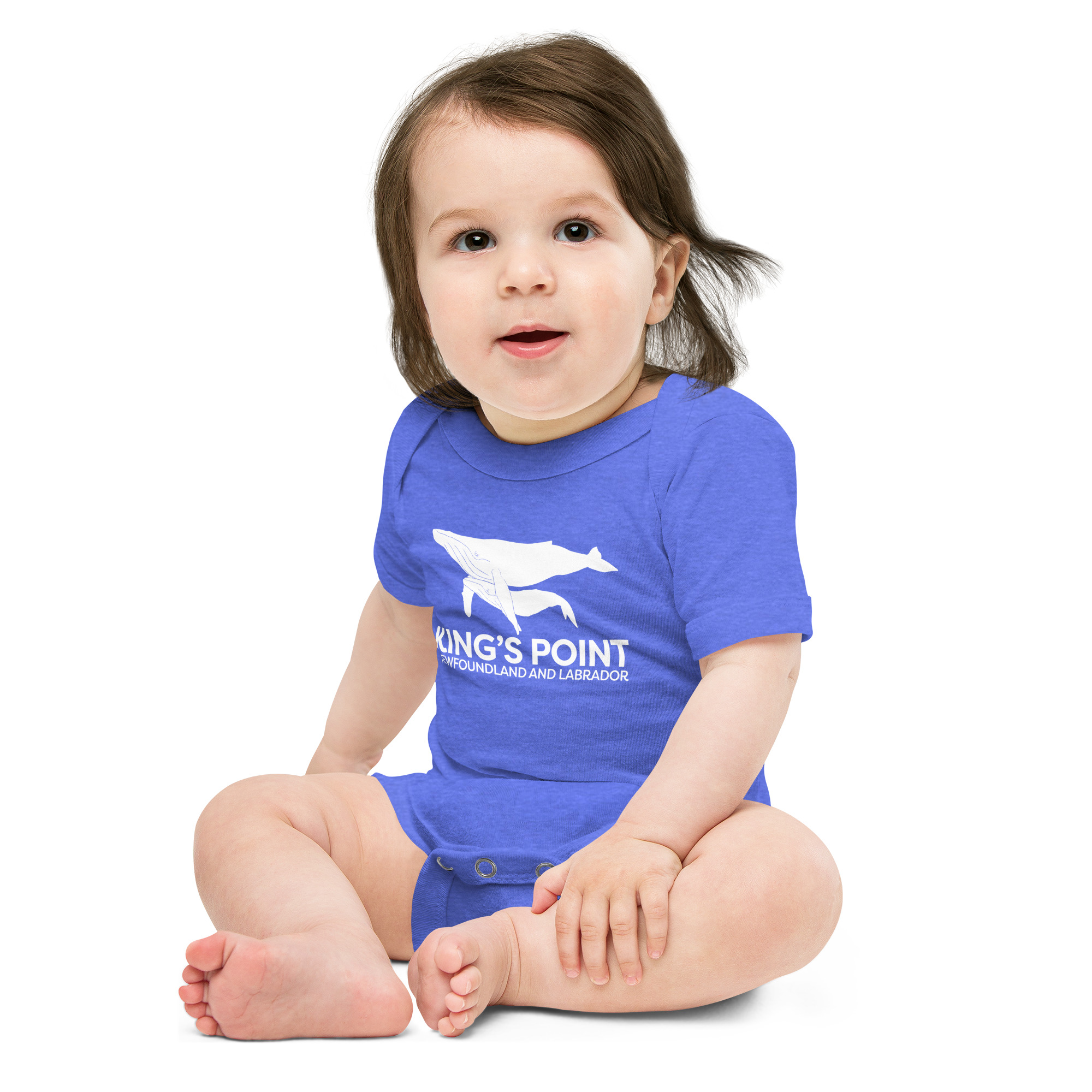 King's Point Baby short sleeve one piece – Brud Shop